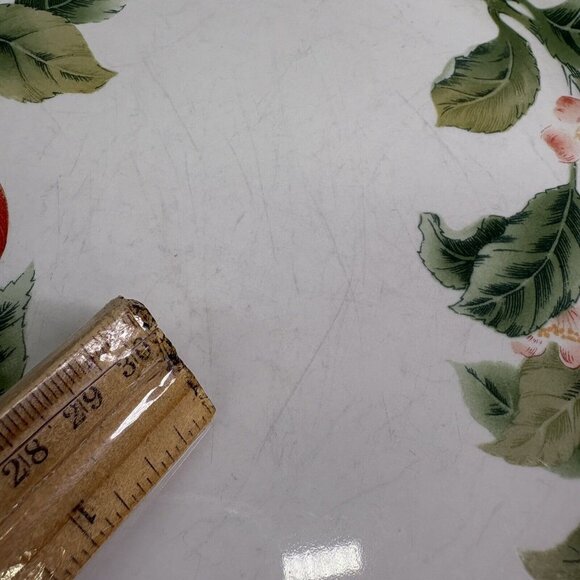 Vintage Julie Pople Avon COUNTRY FRUIT COLLECTION Porcelain Dinner Plate Set 2 - Picture 14 of 16